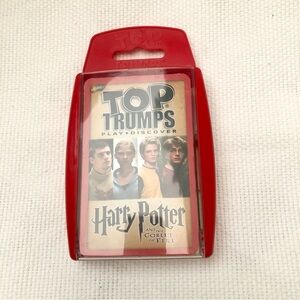 Top Trumps Harry Potter and the Goblet of Fire Card Game in Red Case